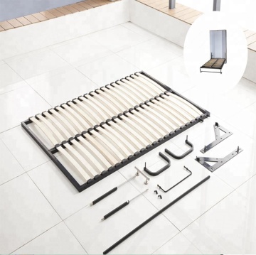 Hidden Bed Slatted Frame Hardware and Wall Bed Mechanism