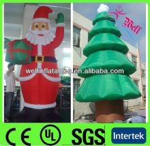 outdoor giant inflatable santa / inflatable christmas santa / air-blown inflatable santa claus