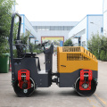 Mini 1.8 Ton Hydraulic Moto Double Drum Road Roller DVR-1800 para selo