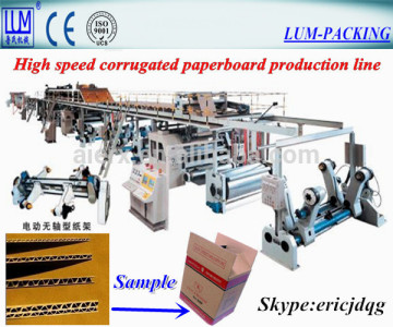 Automatic 3 ply corrugated carton making plant/carton production line/carton box making machine prices CE