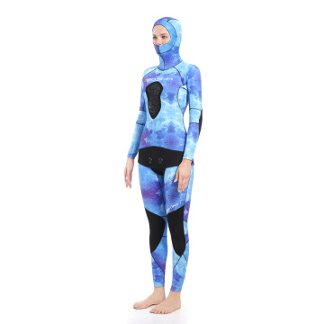 Seaskin Vrouwelijk ontwerp Freediving Spearfishing Wetsuit