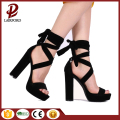 Faux-Veloursleder strappy schnüren sich oben Damen Sandalen