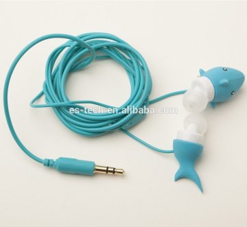 silicone novelty earphone fashionable super bass sound