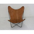 Hardoy butterfly chair by metal frame