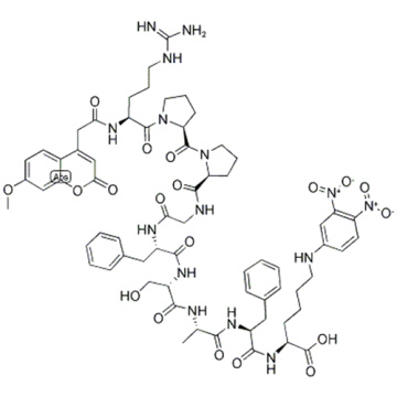 MCA-ARG-PRO-PRO-GLY-PHE-SER-ALA-PHE-LYS(DNP)-OH CAS 323577-36-2