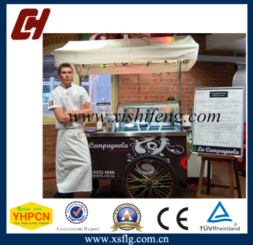 Restaurant Equipment Ice Cream Tricycle for Sale