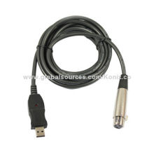 W718 Plug-and-play 2m USB MIDI Cable for Electronic Pianos