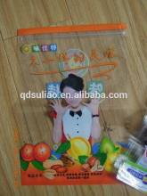 plastic transparent food packing ziplock bag