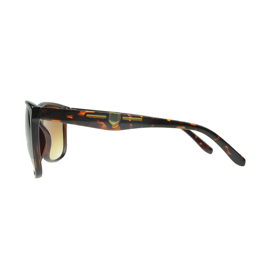 Shiny Demi Women Style Brown Lense PC Sunglass