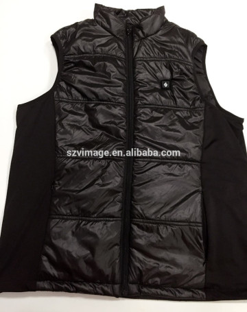 Battery powered heating vest