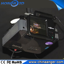 Mini polarization 3D home theater system for DLP VESA projectors