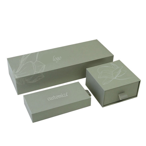 Box di gioielli personalizzati con stampa personalizzata all&#39;ingrosso