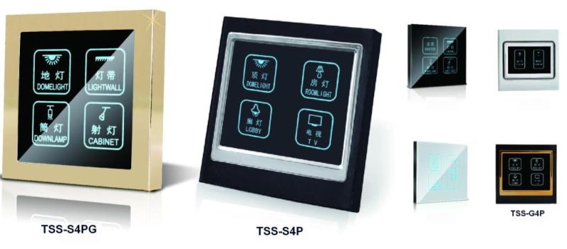 Touch-Screen Wall Switch (TSS-S4PS)