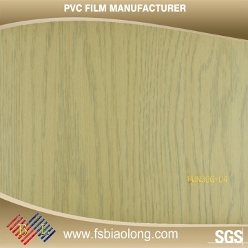 Welcome your own design Customized wood color decorative furniture pvc film sheet for door