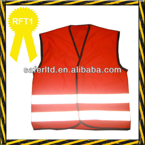 Orange 60gsm Cheap Mesh Worker Safety reflective Vest