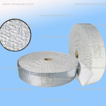 Asbestos fiber tape dusted