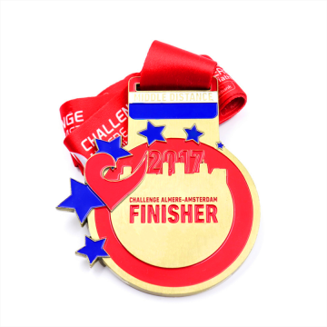 Weicher Emaille Almere Amsterdam Finisher Medal