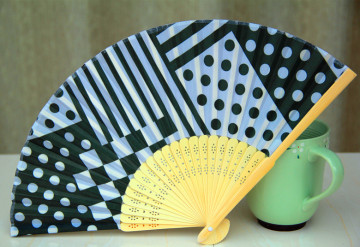 bamboo hand fan