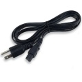 IEC320 C5 to US Plug Power Cable 1.2m