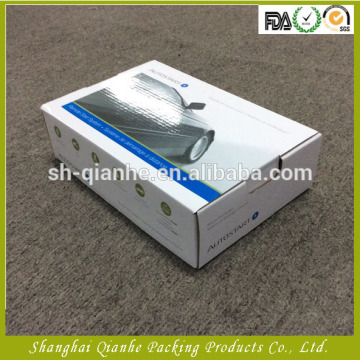 Foldable White Paper Packaging Corrugated Box