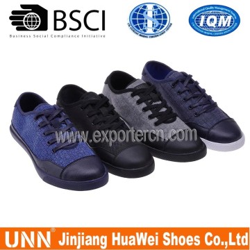 dark business canvas shoes for men