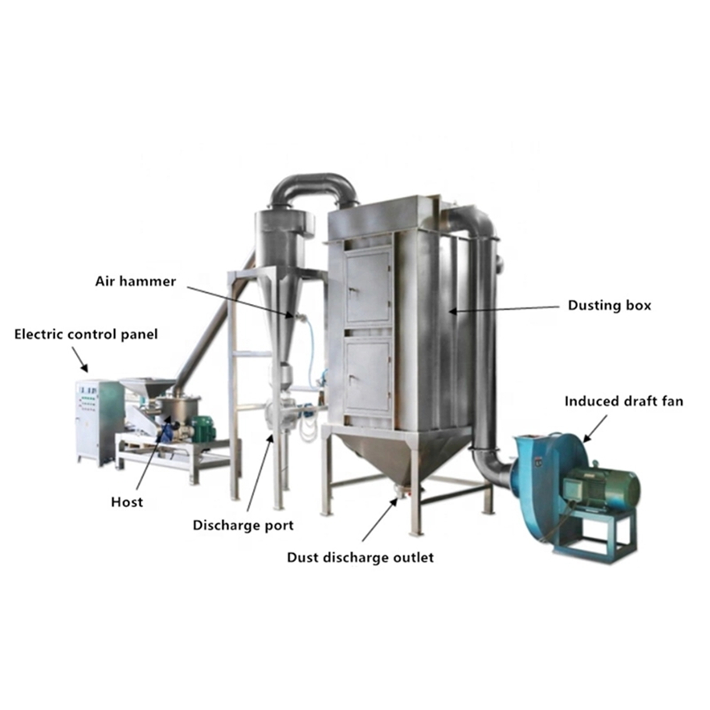 Banana Powder Bentonite Making Micronizer Besan Flour Grinding Machine