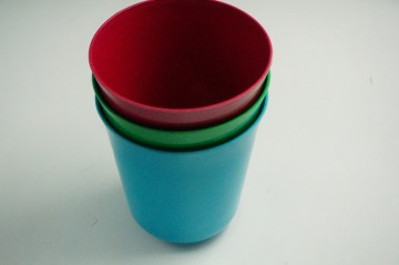 Plant fiber bio and eco flower seeding pots