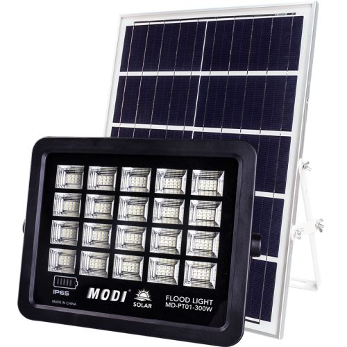 solar LED flood light battery