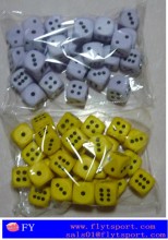 pu dice as promotional gift item