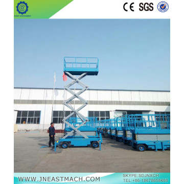 0.5t 6m Height Trailer Traction Mobile Scissor Lift