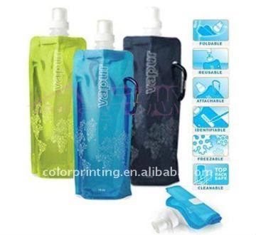 Foldable water bottle