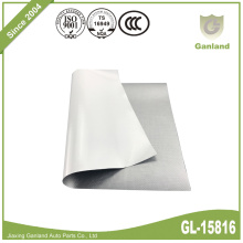 PVC Coated Tarpaulin For Side Curtains Silver