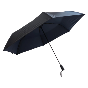 Compact and Durable 3-Piece Revolving Umbrella