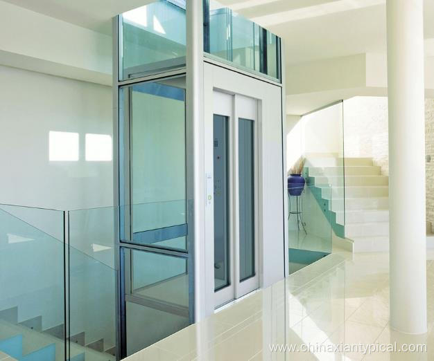 6 person passenger elevator Glass Elevator Panoramic