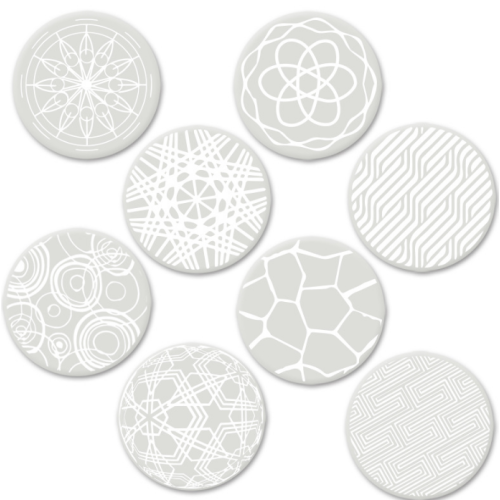 Creative Rubber Place Mats Silicone Drinking Cup Coasters