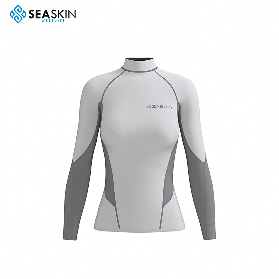 Seaskin Long Arm Neopren Surfing Lady Neoprenanzug Top