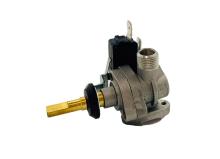 Built in aluminum burner valve with microswitch
