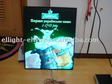 EL light,EL sheet poster,EL light products, el advertisement