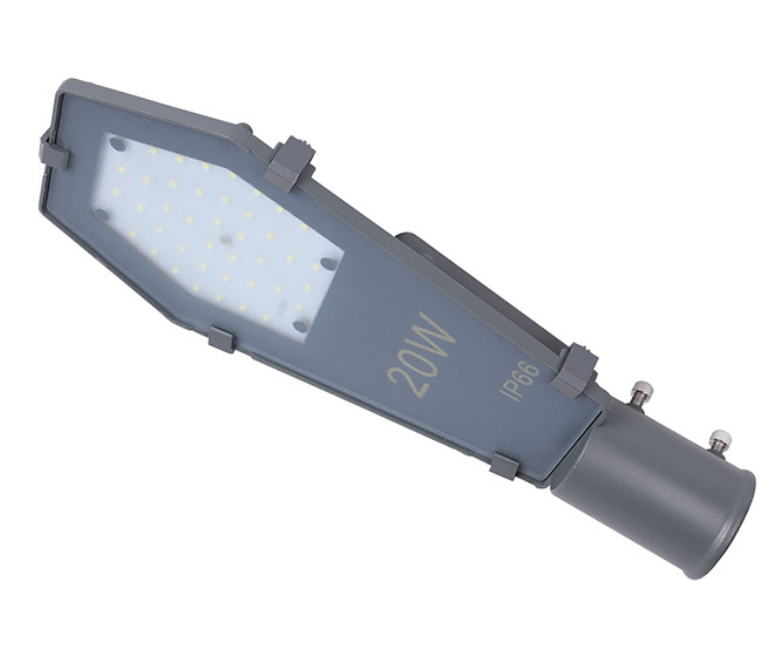Outdoor LED street light without light pollution