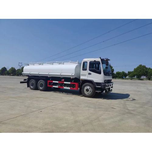 เรือบรรทุกน้ำมัน Isuzu 12000Liter-25000 ลิตรรถบรรทุกน้ำมันเชื้อเพลิง