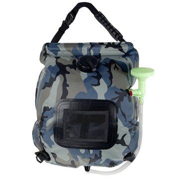 Compact 5 Gal Solar Heating Camping Shower Bag for Camping Hiking
