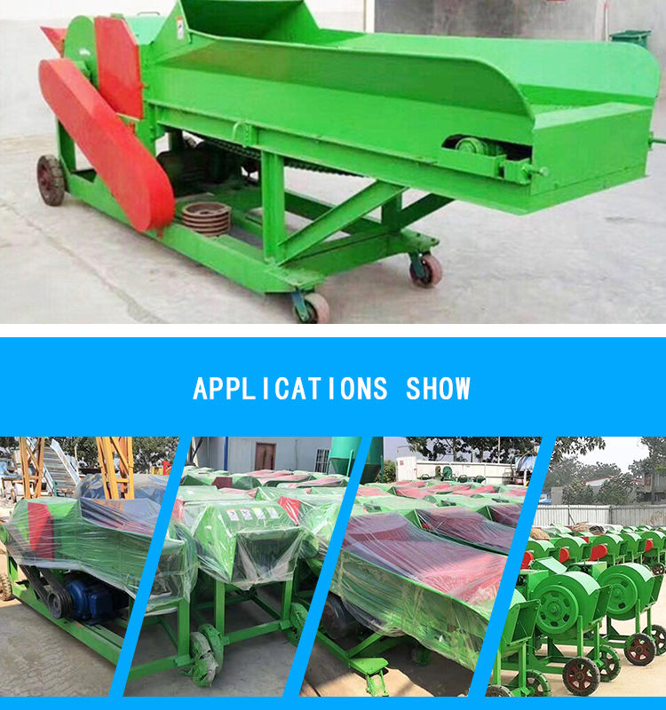 Ao lai manufacturing powerful straw crusher high efficiency corn straw chopper for sale agricultural hay shredder