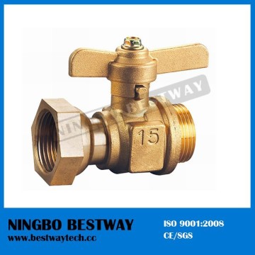 DN15 Brass Ball Valve with Lock for Meter Meter