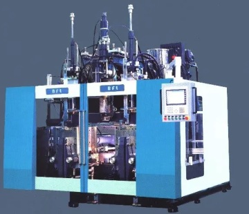 Fully automatic injection molding blow molding machine