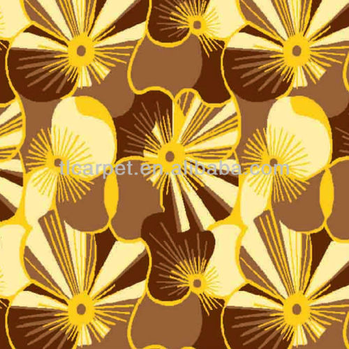 Brown and Yellow Color Carpet 041