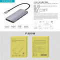 6-w-1 stacja dokowania kompatybilna HDMI4K USB-C