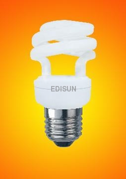 T2 Spiral CFL Bulbs Half Spiral 5 W 2700K Warm White