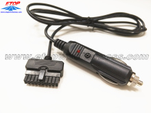 cigarette lighter cable to molded mini-fit connector