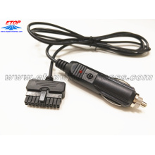 cigarette lighter cable to molded mini-fit connector