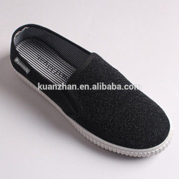 latest girls no lace flat canvas shoes